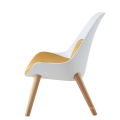 Modern PP leisure lounge Leisure chair wood leg